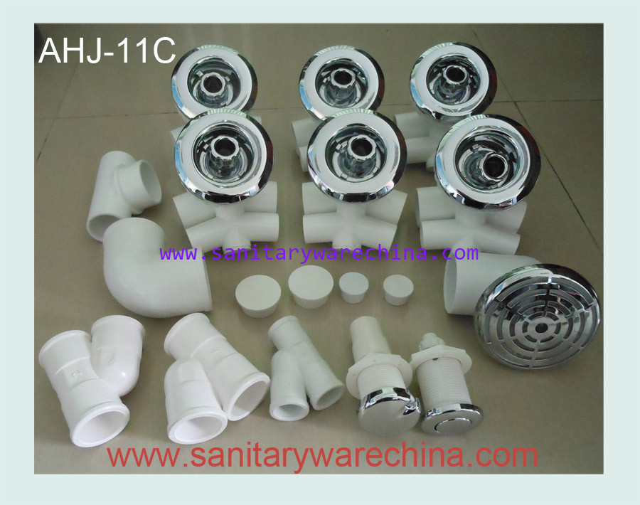 bathtub jets set, Bathtub hydro water hydro spa jet,whirlpool jet,SPA jet nozzle ,AHJ-11C