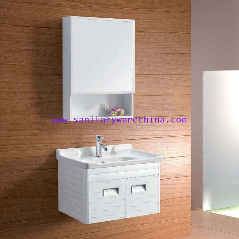 Modern Alunimun Bathroom Vanity/ all aluminum bathroom cabinet/Mirror Cabinet /DB-8115 700X460mm